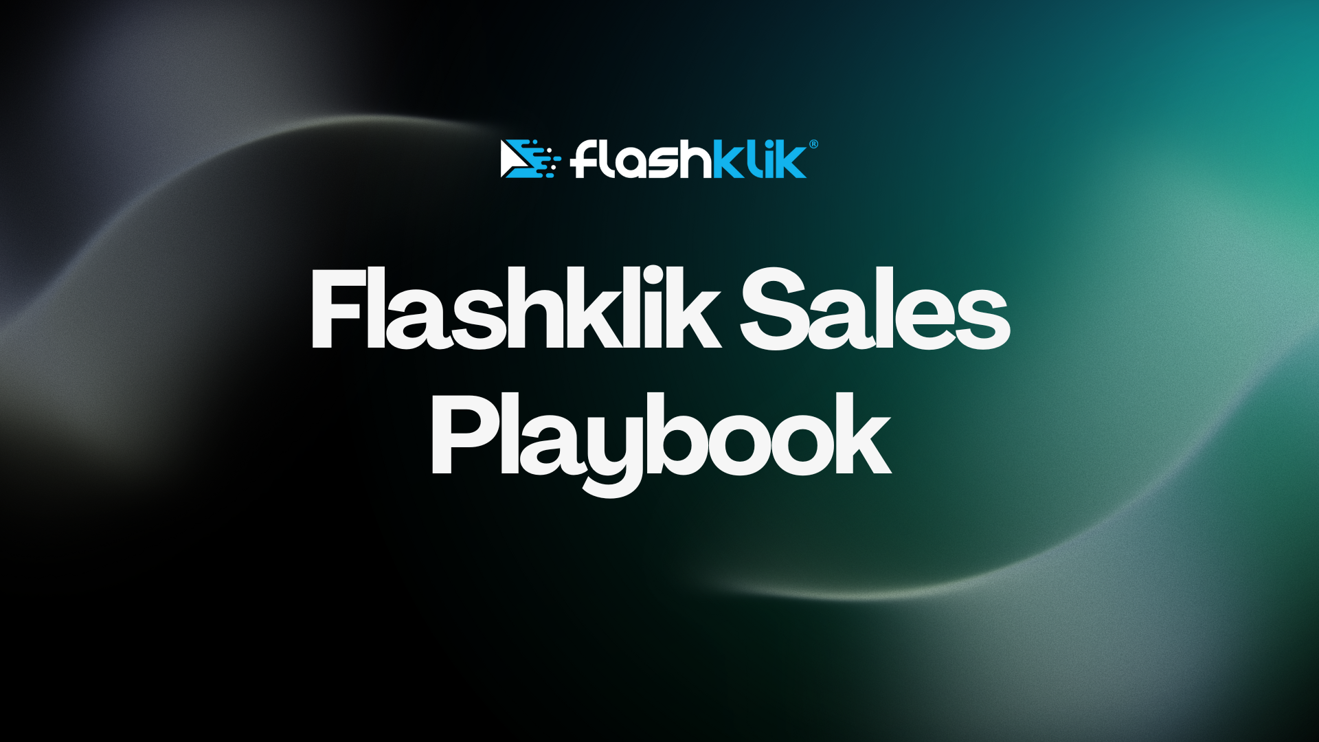 Flashklik Sales Playbook